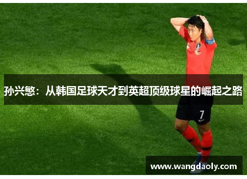 孙兴慜：从韩国足球天才到英超顶级球星的崛起之路